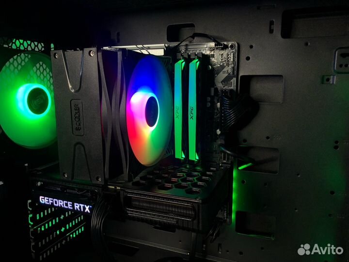 Игровой пк RTX 3070 + Intel Core i5 12400f