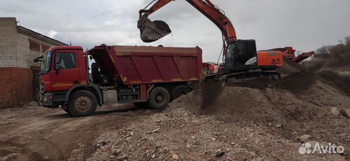 Услуги самосвала от 25 до 40 тонн