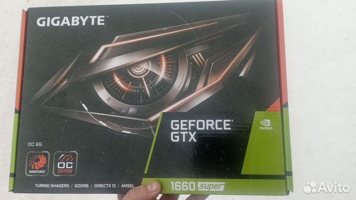 Видеокарта gigabyte gtx 1660 super