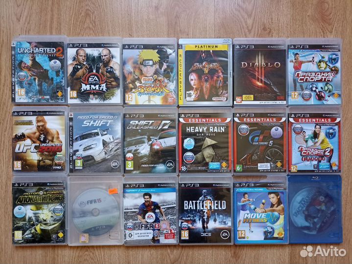 Диски для PlayStation 3 PS3