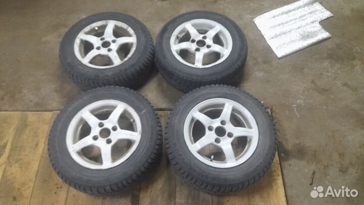 Зимняя резина r13 бу с литьем