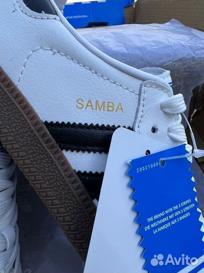 Adidas Samba белые женские