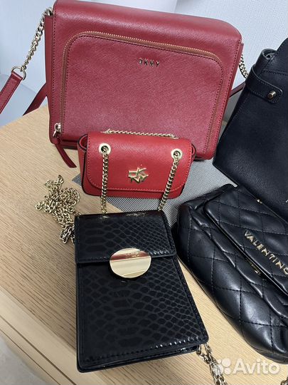 Сумки женские Furla, dkny, Valentino и Mango
