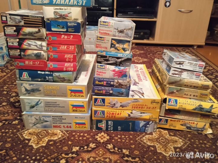 Сборная модель самолета 1 72