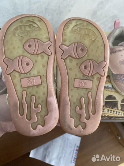 Обувь для девочки 20 р