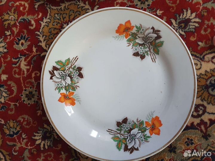 Блюдо большое тарелка