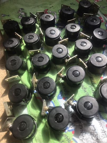 Мебельные колесики времен СССР новые 24 шт