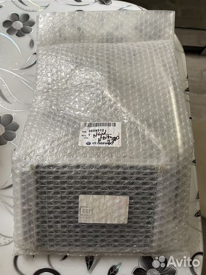 Радиатор печки алюминиевый Daewoo нексия