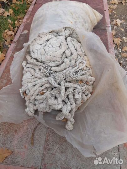 Шнур асбестовый, уплотнитель для дымоходов