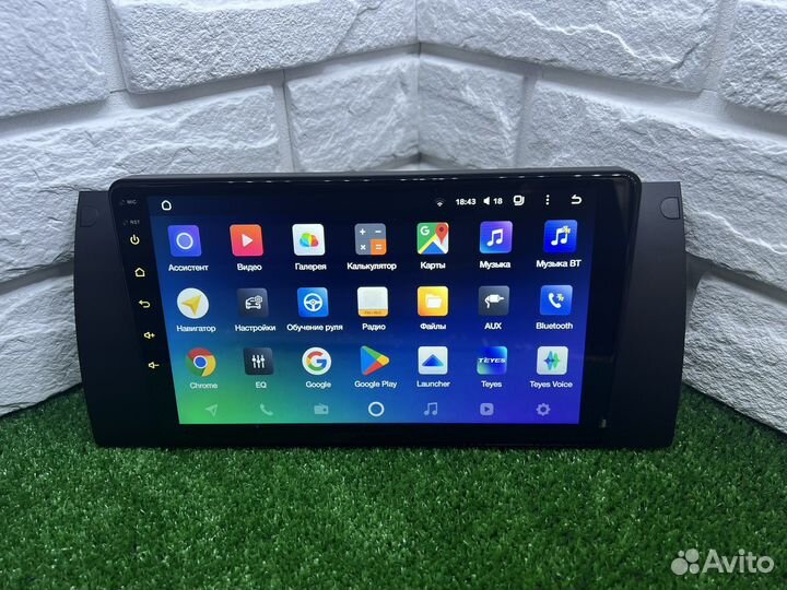 Штатаная магнитола Teyes BMW 5 series E39 E53