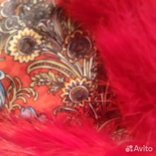 Шапка меховая в стиле Денис Симачев, русский стиль