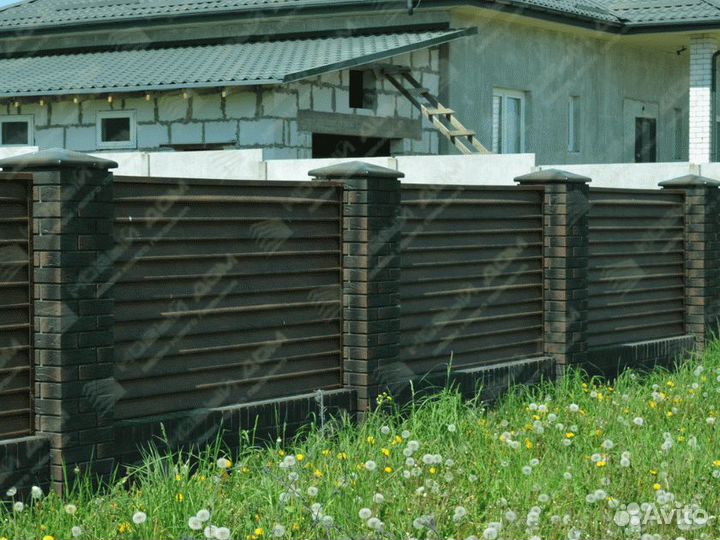 Забор жалюзи еврозабор