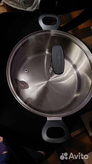 Кастрюля tefal 4.5 литра новая