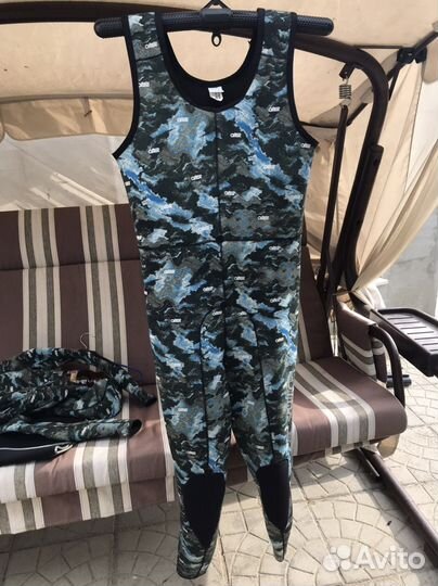 Гидрокостюм Omer “New ocean mimetic” 3мм