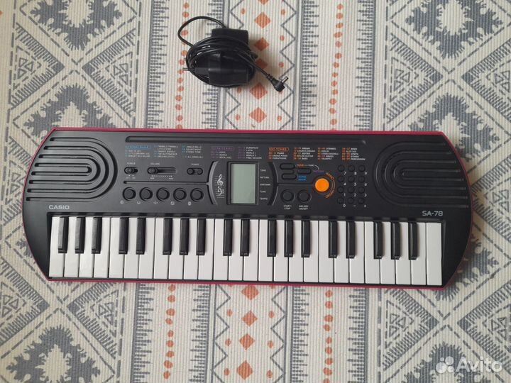 Синтезатор casio sa-78