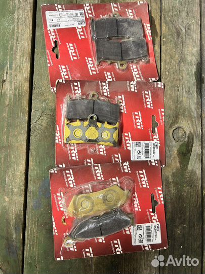Тормозные колодки на bmw k1600 GtL puller