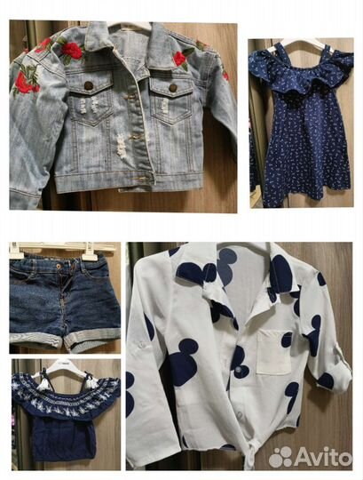Вещи на девочку 4-5 лет