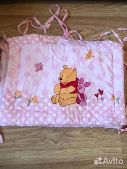 Бортики в детскую кроватку