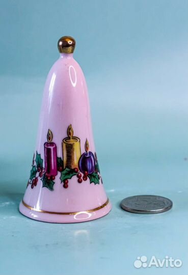 Колокольчики розовый фарфор