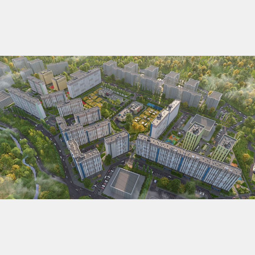 2-к. квартира, 51,6 м², 14/16 эт.