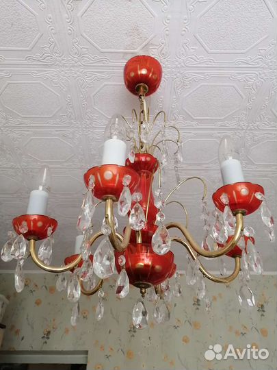 Люстра хрустальная