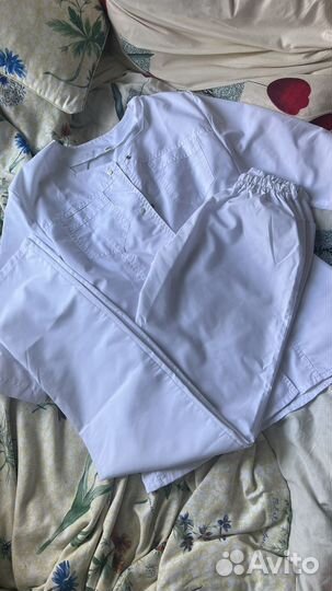 Медицинский костюм белый 40-42