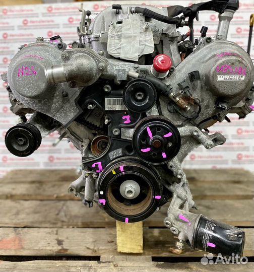 Двигатель контрактный 3UZ FE 4.3 Toyota Lexus