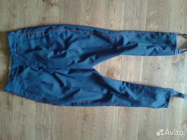 Офицерские парадные брюки в сапоги (бриджи)