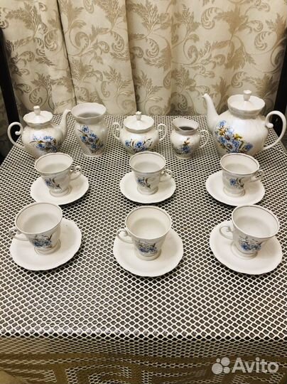 Чайный сервиз фарфор СССР. Графины