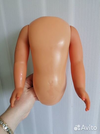 Кукла гдр времен СССР (туловище с руками)