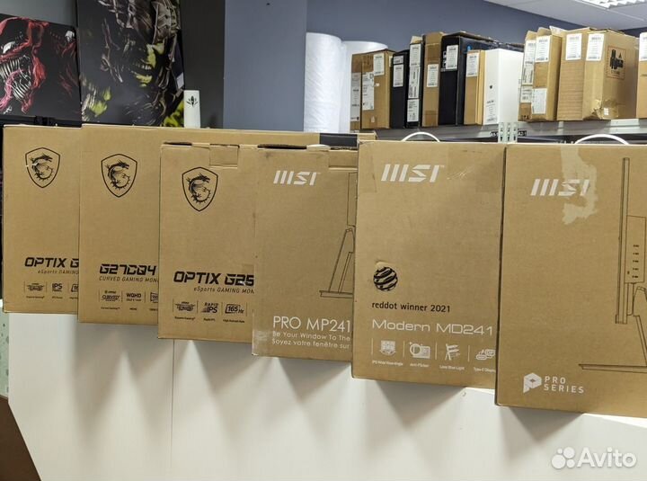 Новый игровой монитор Msi