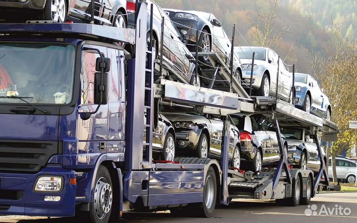 Перевозка автомобилей на автовозе и фуре по России
