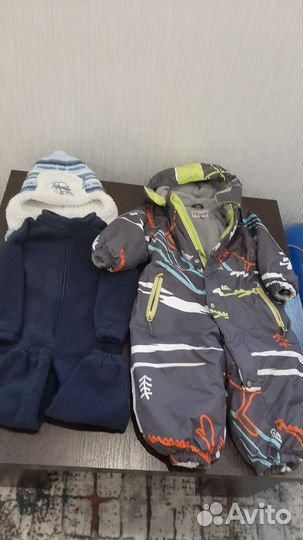 Зимний комбинезон для мальчика