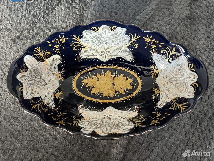 Ваза для фруктов керамика