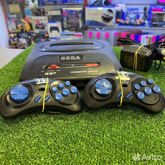 Sega magistr drive 16bit + 2 геймпада