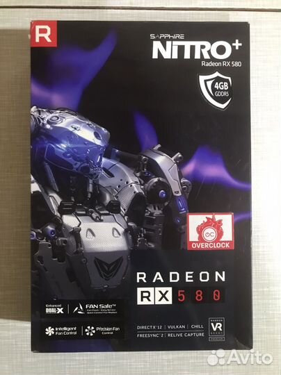 Видеокарта rx 580 4 gb