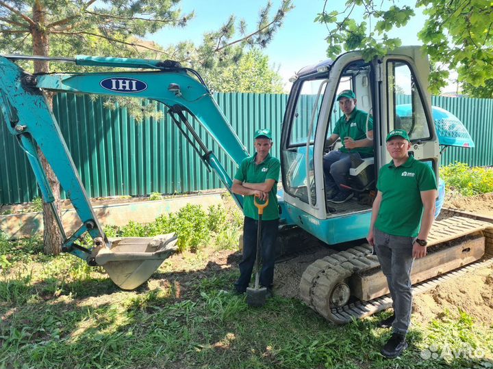 Канализация под ключ. Септик Топас