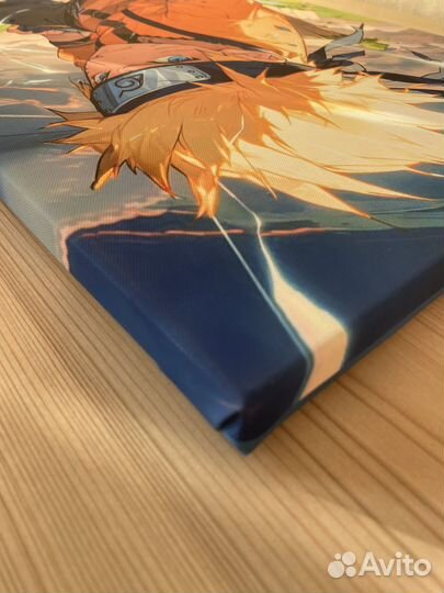 Картина Наруто/Клинок рассекающий демонов (холст)