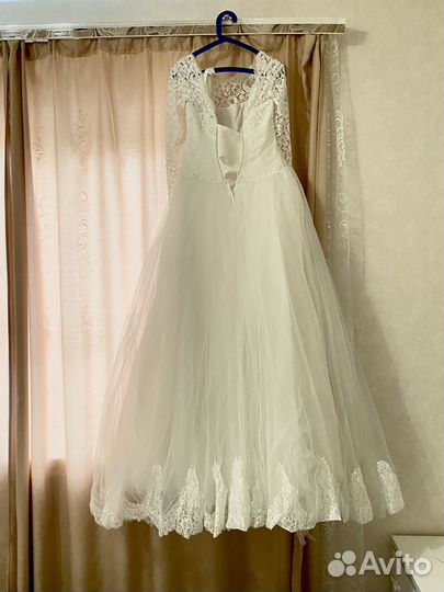 Свадебное платье 44-46