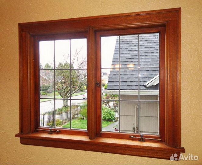 Деревянные окна