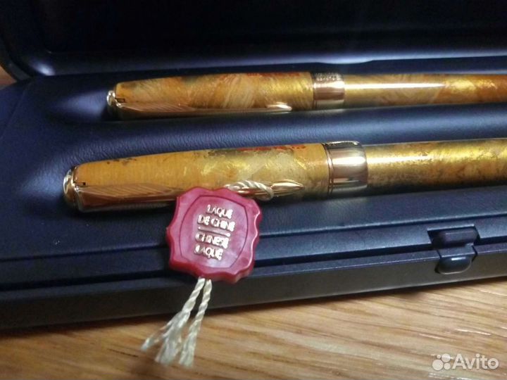 Parker коллекционные новые янтарь