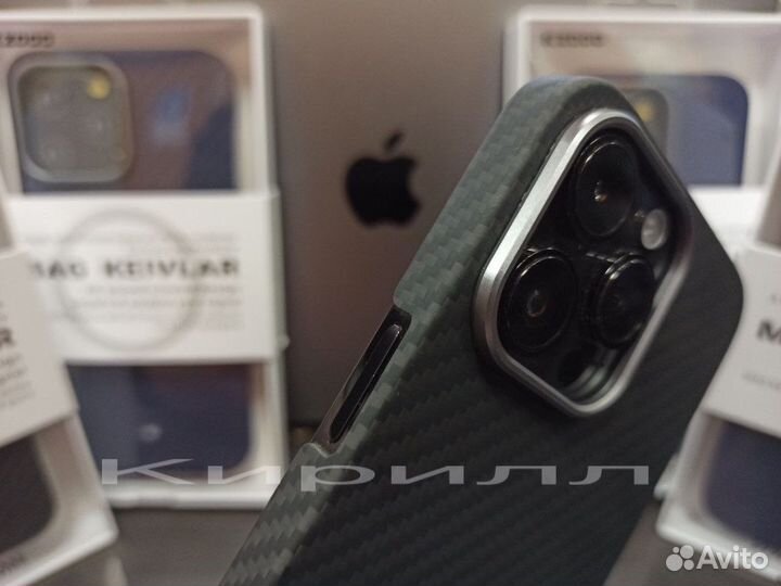 Чехол Mag Kevlar на iPhone 14 pro/ pro max new