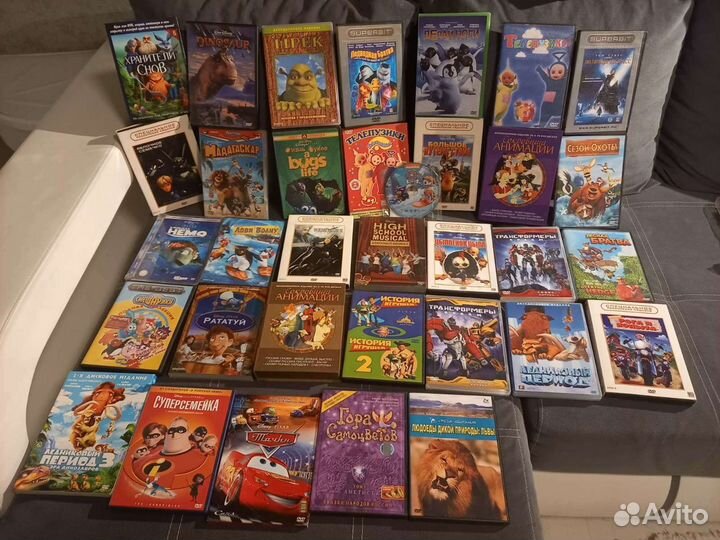 Dvd диски мультфильмы