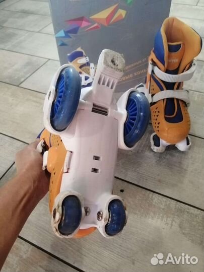 Роликовые коньки детские