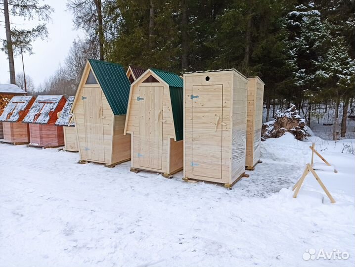 Дачные деревянные туалеты