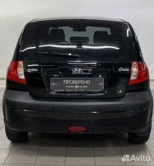 Hyundai Getz 1.6 AT, 2008, 155 563 км