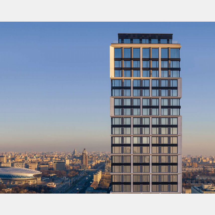 3-к. квартира, 95,5 м², 2/41 эт.