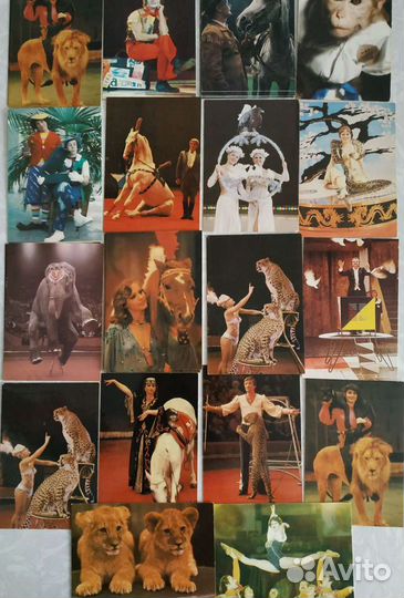 Календарики. Цирк. Переливные. Стерео. СССР