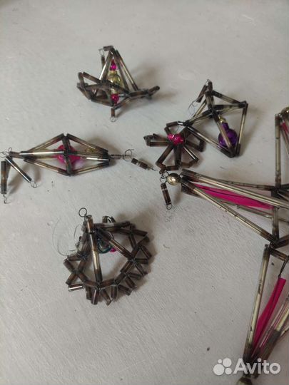 Елочные игрушки СССР одним лотом