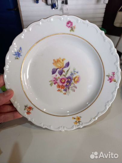 Тарелка гдр kahla